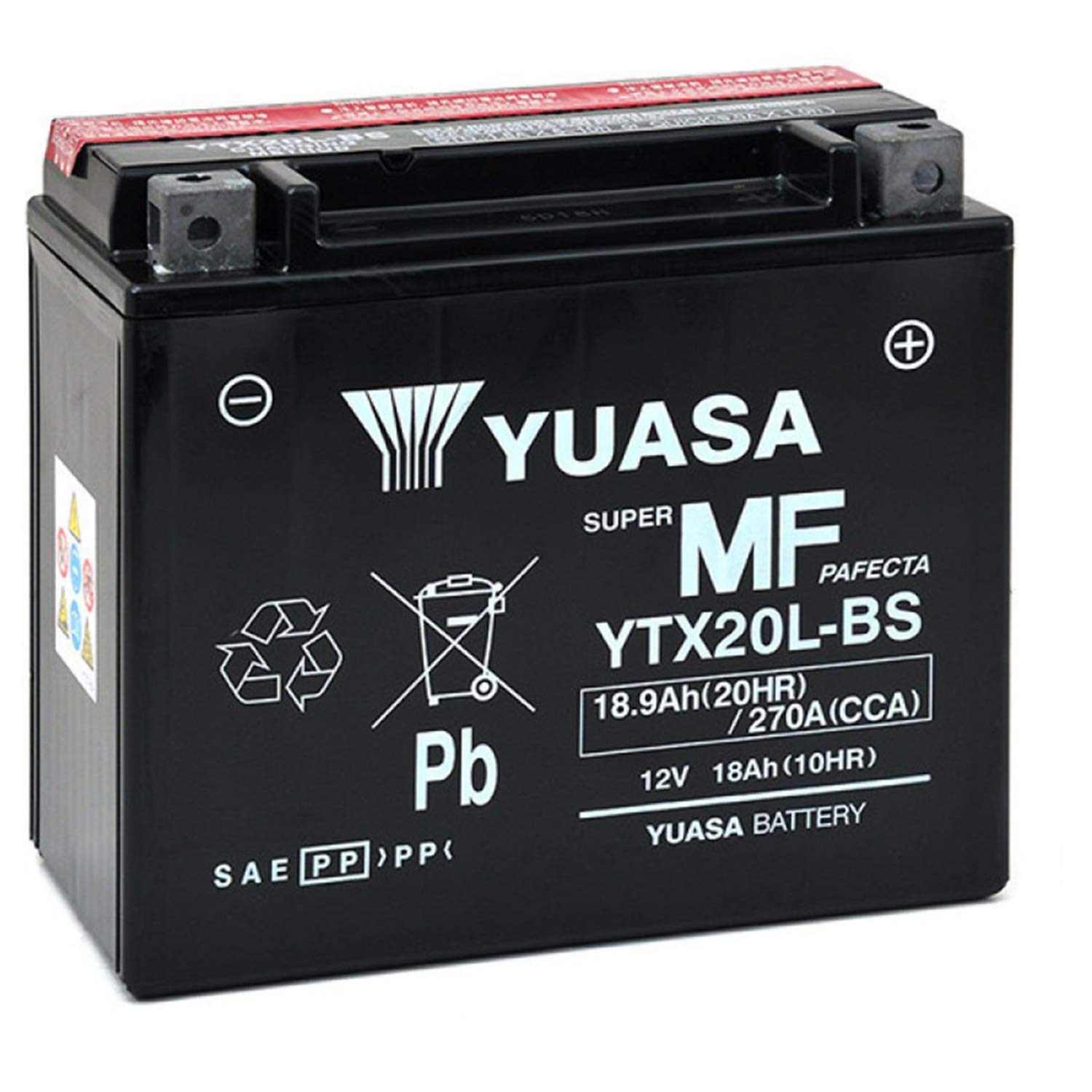 Yuasa YTX20L-BS - Batterie de démarrage