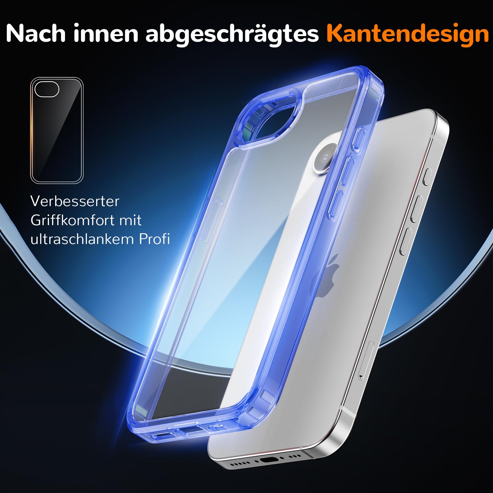 Clear Case for iPhone 15, Ultra Thin, Shockproof TPU Cover, Anti-Yellowing, Crystal Clear, Phone Case for Apple iPhone 15 - Clear — view 576
