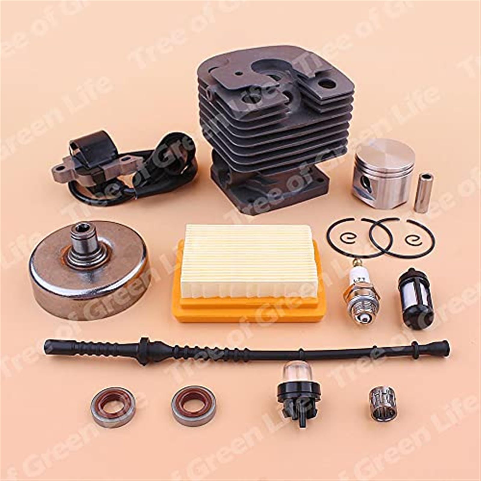 Kit de pistón de cilindro de 42 mm para STIHL, FS450 FS450 Kit