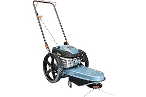 SENIX High Wheel Gas Walk Behind Brush Cutter and String Trimmer