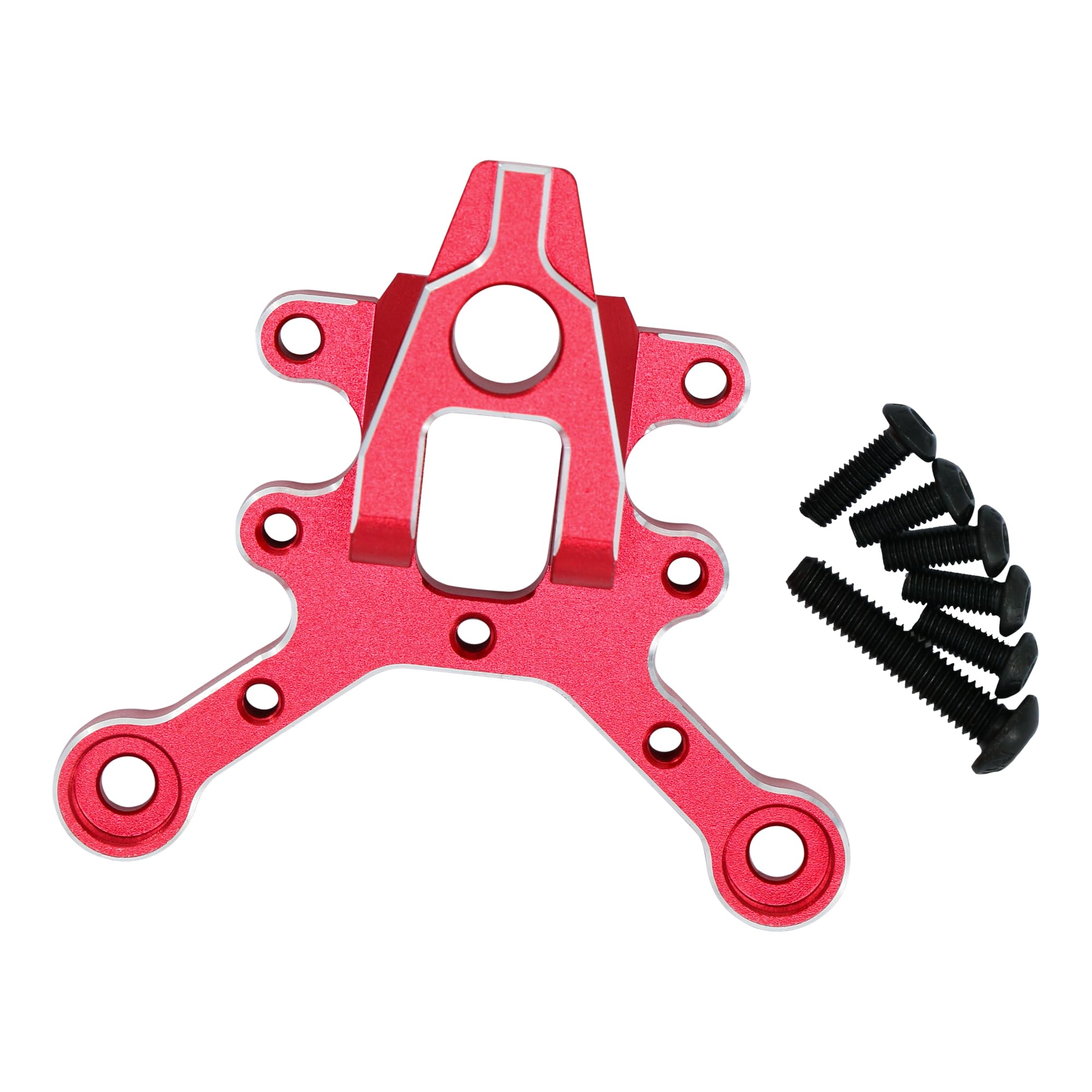 Alloy Front Center Support Upgrade Kit, Center Axle Front Mount, for Arrma 1/8 Kraton, Outcast, Notorious, Talion 6s BLX, 1/7 Felony, Infraction, Mojave 6S BLX, Limitless Mojave Roller