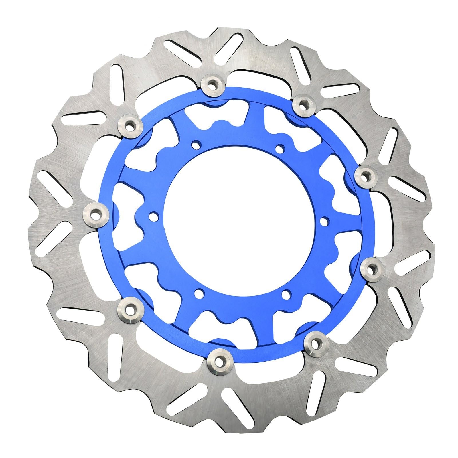 INPETS Frente Disco De Freno De Rotor 320mm 270mm para Y&amaha WR250F WR450F YZ250 YZ250F YZ250X YZ250FX YZ450F 1998 1999 2000 2001 2002 2003-2021 Rotor De Disco De Freno Delantero (Color : B)