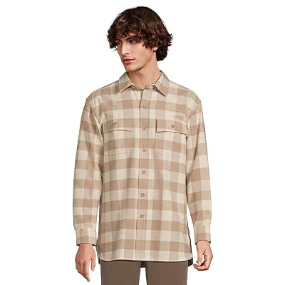 L.L.Bean Chamois Shirt Traditional Fit Plaid Men