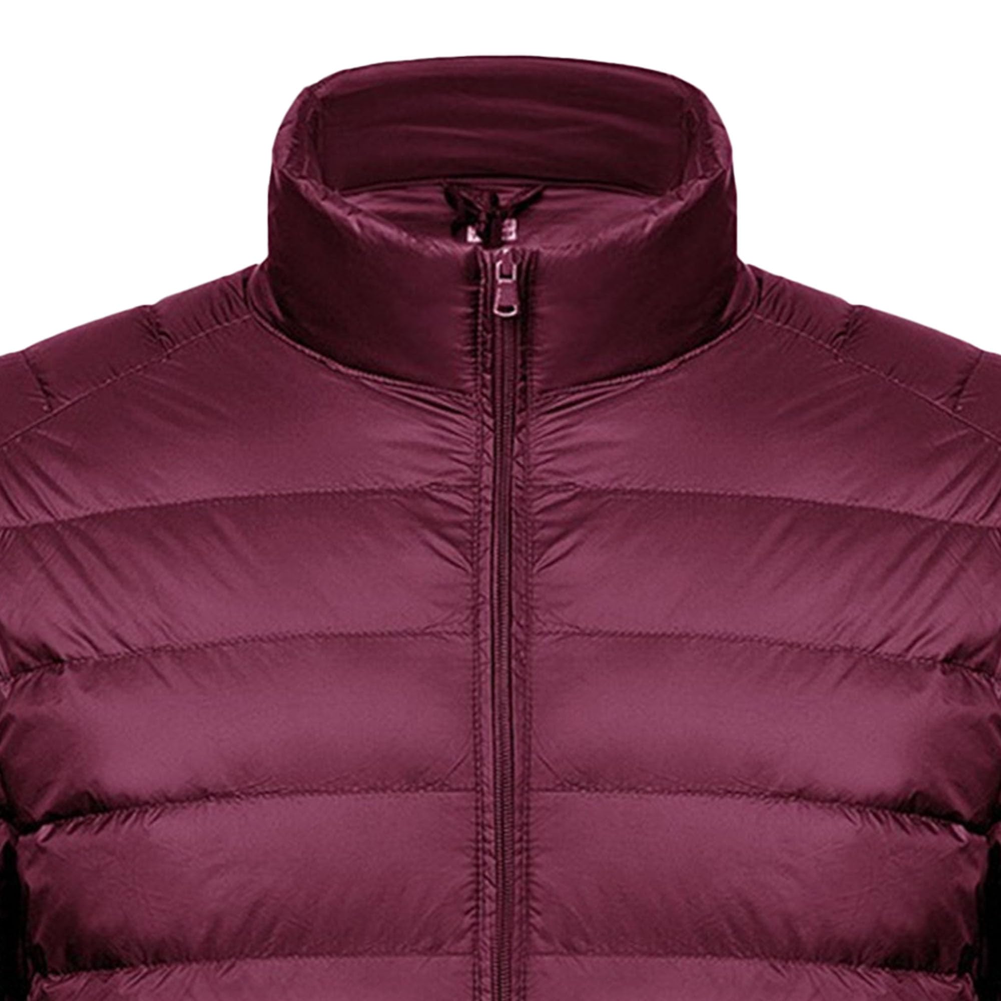 Doudoune légère et pliable pour homme - Chaude, isolée et rembourrée à bulles - Veste d'hiver pour homme