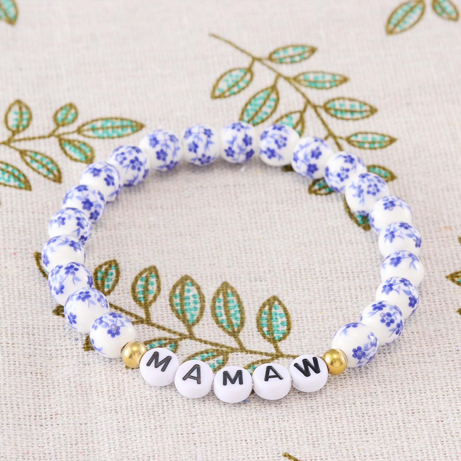 Mamaw Gifts Bracelet for Mothers Day Grandma from Grandkids Birthday Best Easter Gift for Mamaw