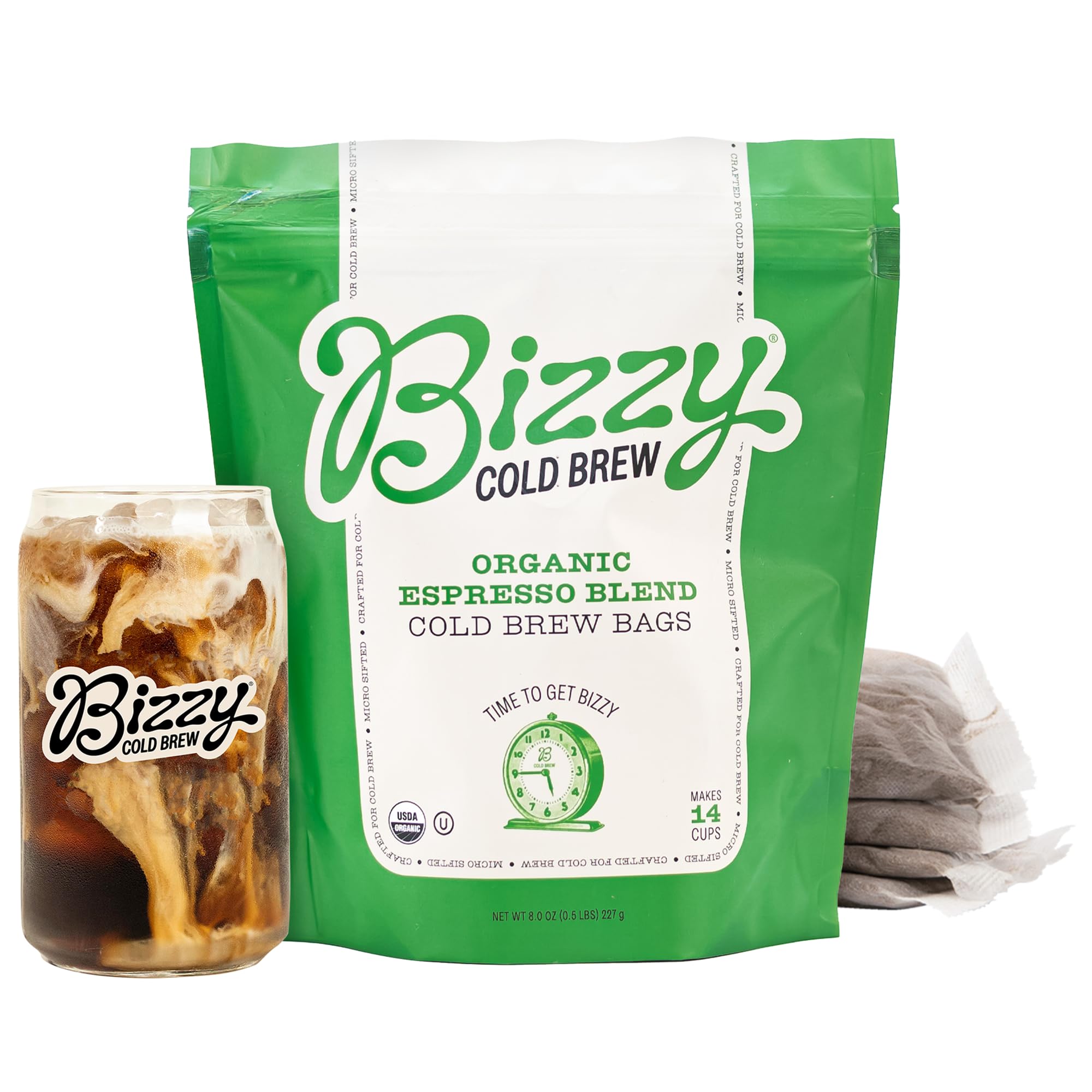 Amazon.com: Bizzy Organic Cold Brew Coffee | Espresso Blend