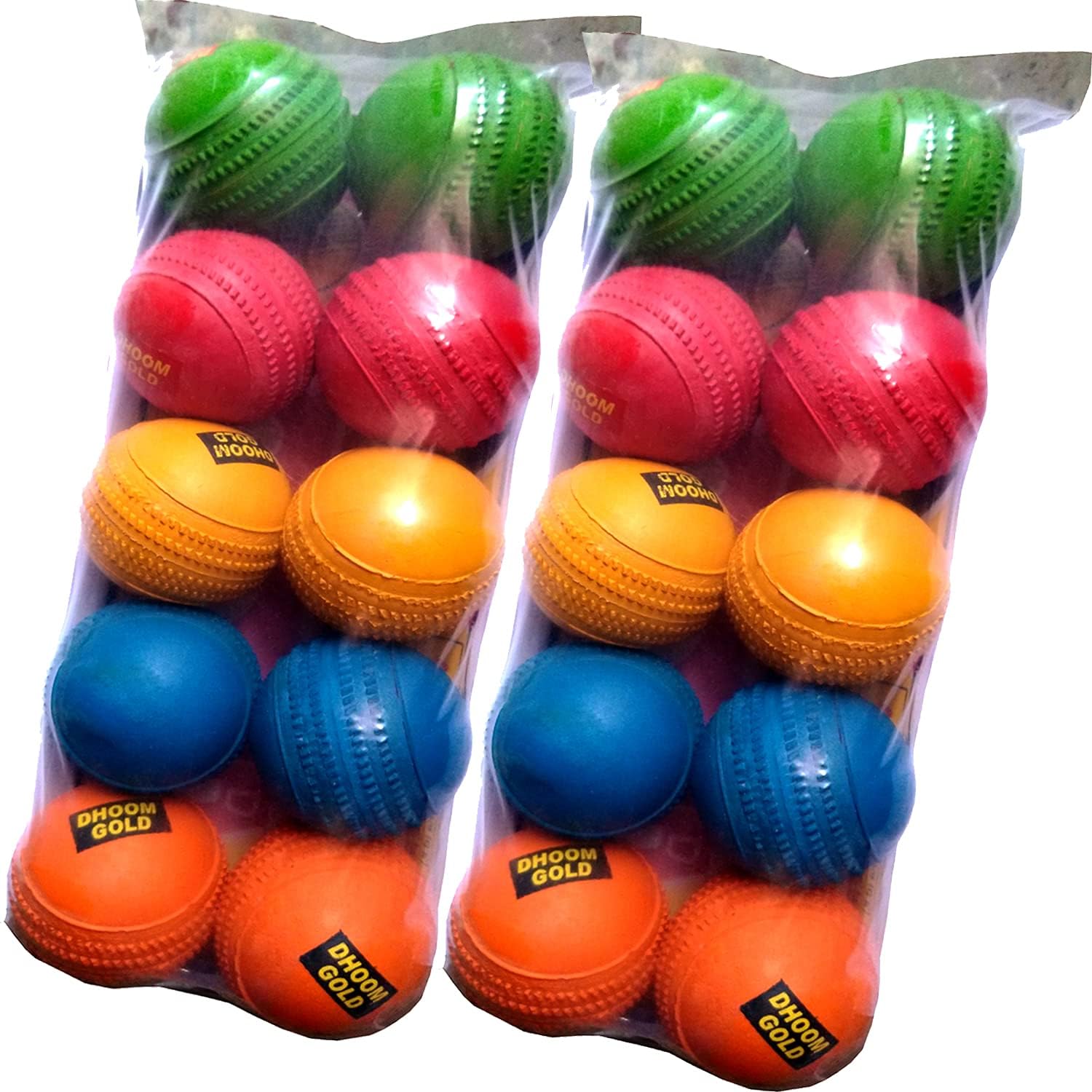 Rubber Cricket Balls (Standard Size) -Pack of 10 (20)-picture-26