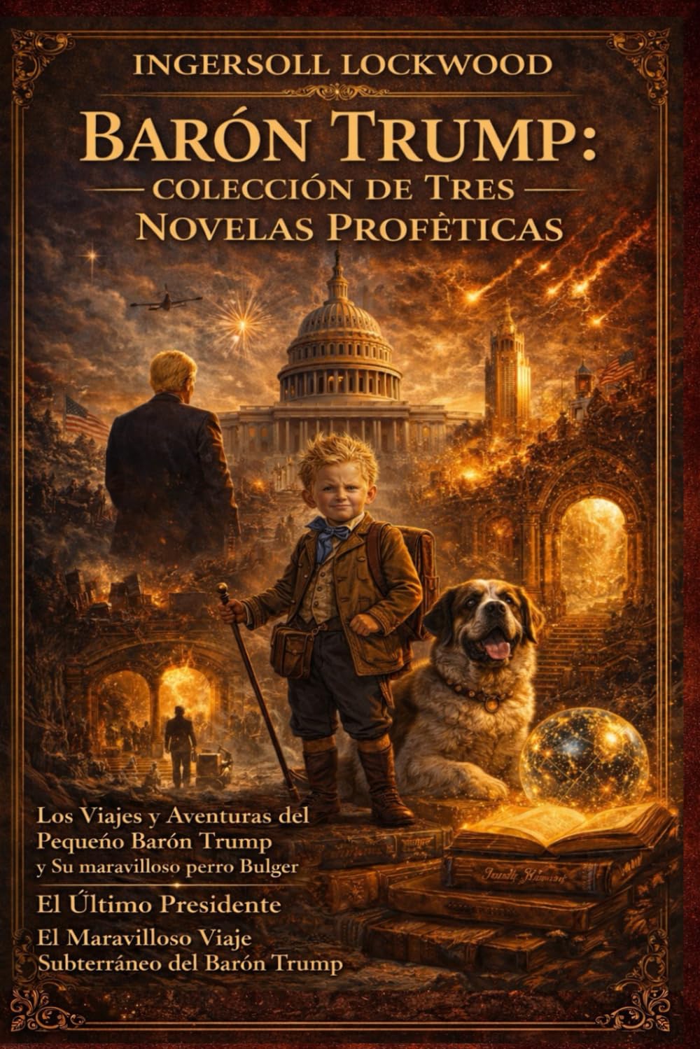 BARON TRUMP: COLECCIÓN DE TRES NOVELAS PROFÉTICAS: Viajes y aventuras del pequeño Barón Trump; El Último Presidente; El maravilloso viaje subterráneo del Barón Trump
