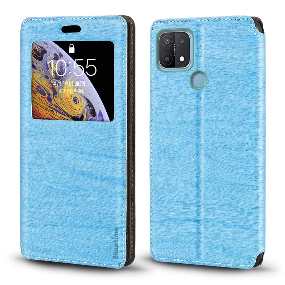 Custodia Porta Cintura Per Oppo A15 - Pelle Goffrata Con Chiusura Magnetica E Clip, Protezione Antiurto Con Interno In Morbida Pelle