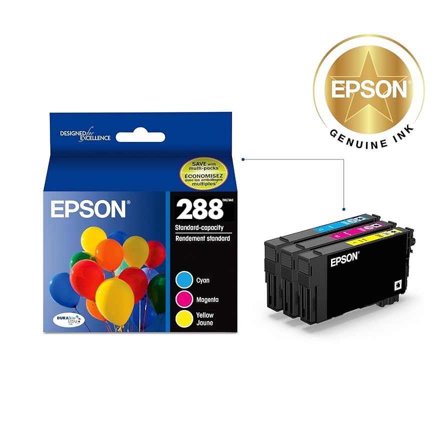 Amazon.com: EPSON 288 DURABrite Ultra Ink Standard Capacity