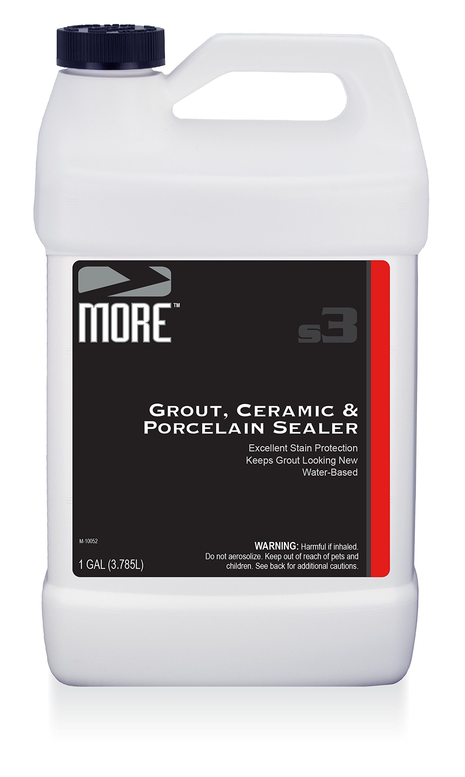 MORE Grout, Ceramic & Porcelain Sealer - Water Based Formula for StainProtection [Gallon / 128 oz]