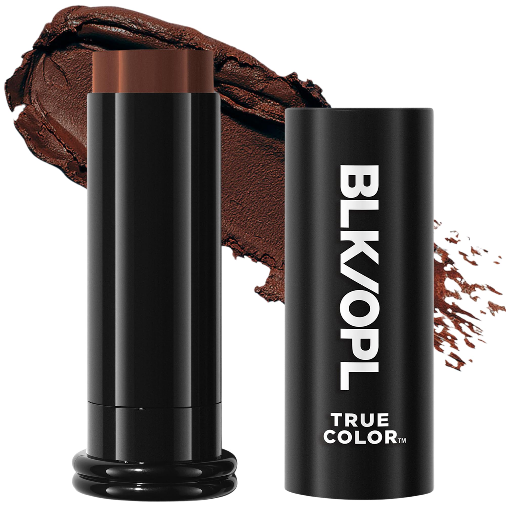 BLK/OPL TRUE COLOR Skin Perfecting Stick Foundation SPF 15, Snatched Sepia— hypoallergenic, cruelty-free