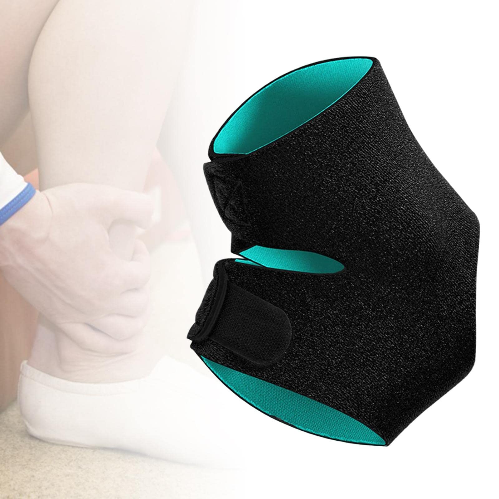 2 Piezas Funda Tobillera Estabilizadora con Correas Cruzadas Soporte Compresión para Tobillo Protector Pie Y Talón Envoltura para Fascia Y Tendón Mate, 5 Piezas