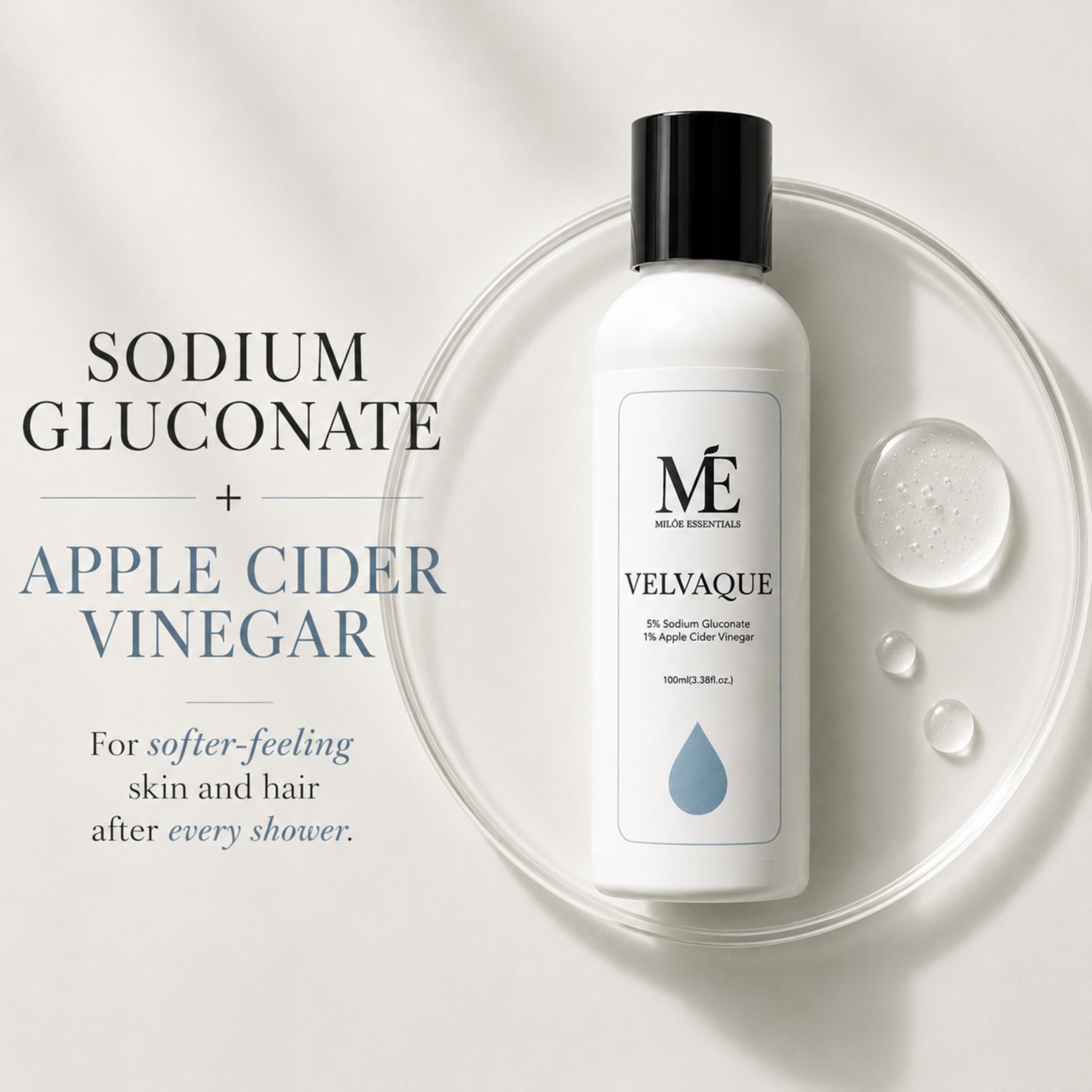 Miloé VELVAQUE Hard Water Softener Drops -2