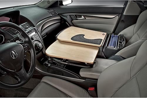Miniatura 8 de Escritorio AutoExec GripMaster para automóvil, computadora para coche (acabado antiguo)., talla única , Birch