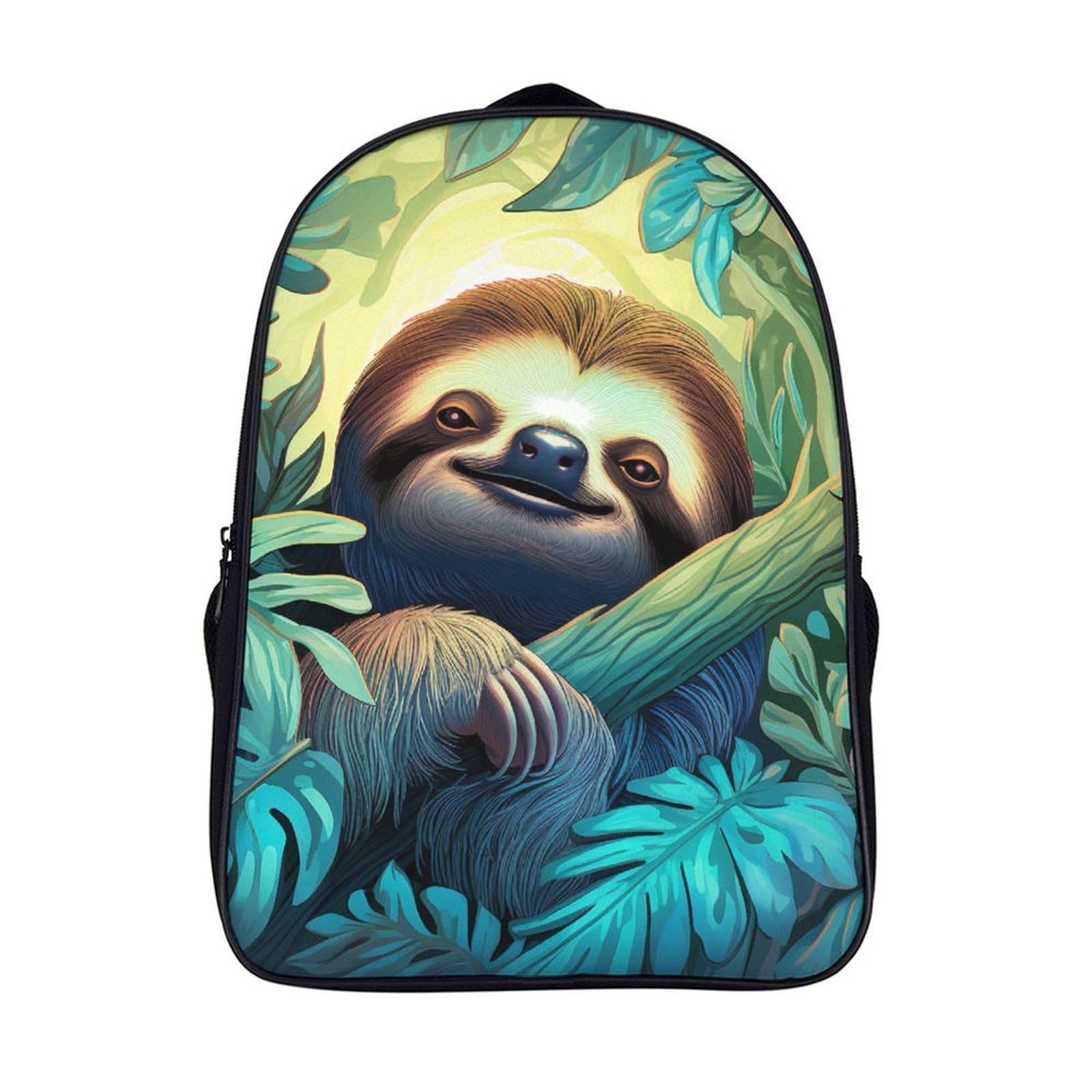 DCABEIOOE Sloth Kid Back Pack,Kids School Bag 3D Backpack for Boys Children, Bookbag Kids Kindergarten Small Schoolbag Backpacks 40x28x16cm