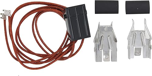 Paquete de 2 bloques de terminales WB17T10006 de repuesto para General Electric JCBP35CJ1CC - Compatible con receptáculo de quemador de superficie