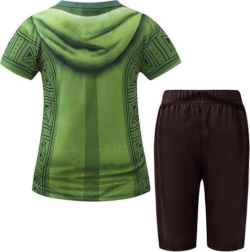 Miniatura 2 de AmzBarley Boys Bruno Costume Outfits Magic Family Cosplay Fancy Dress Up Kids Role Play Clothes Top and Shorts Set