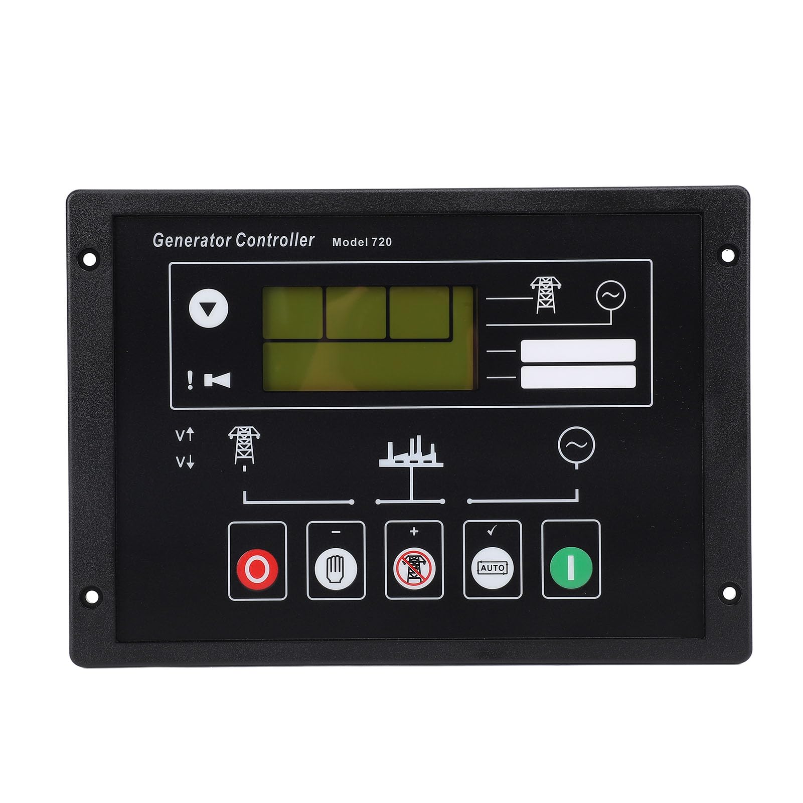 Panel de control de arranque automático del generador Módulo controlador electrónico avanzado del generador Arranque de la unidad de respaldo automático controlado por