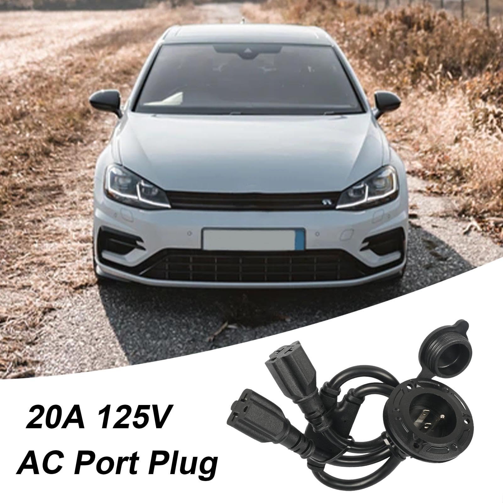 Prise Secteur CA Adaptateur électrique CA étanche 20A