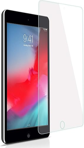Miniatura 3 de Ailun Protector de pantalla para iPad Mini 4, iPad Mini 5 2019, 2 unidades, vidrio templado 2.5D Edge, ultra transparente, anti arañazos, compatible