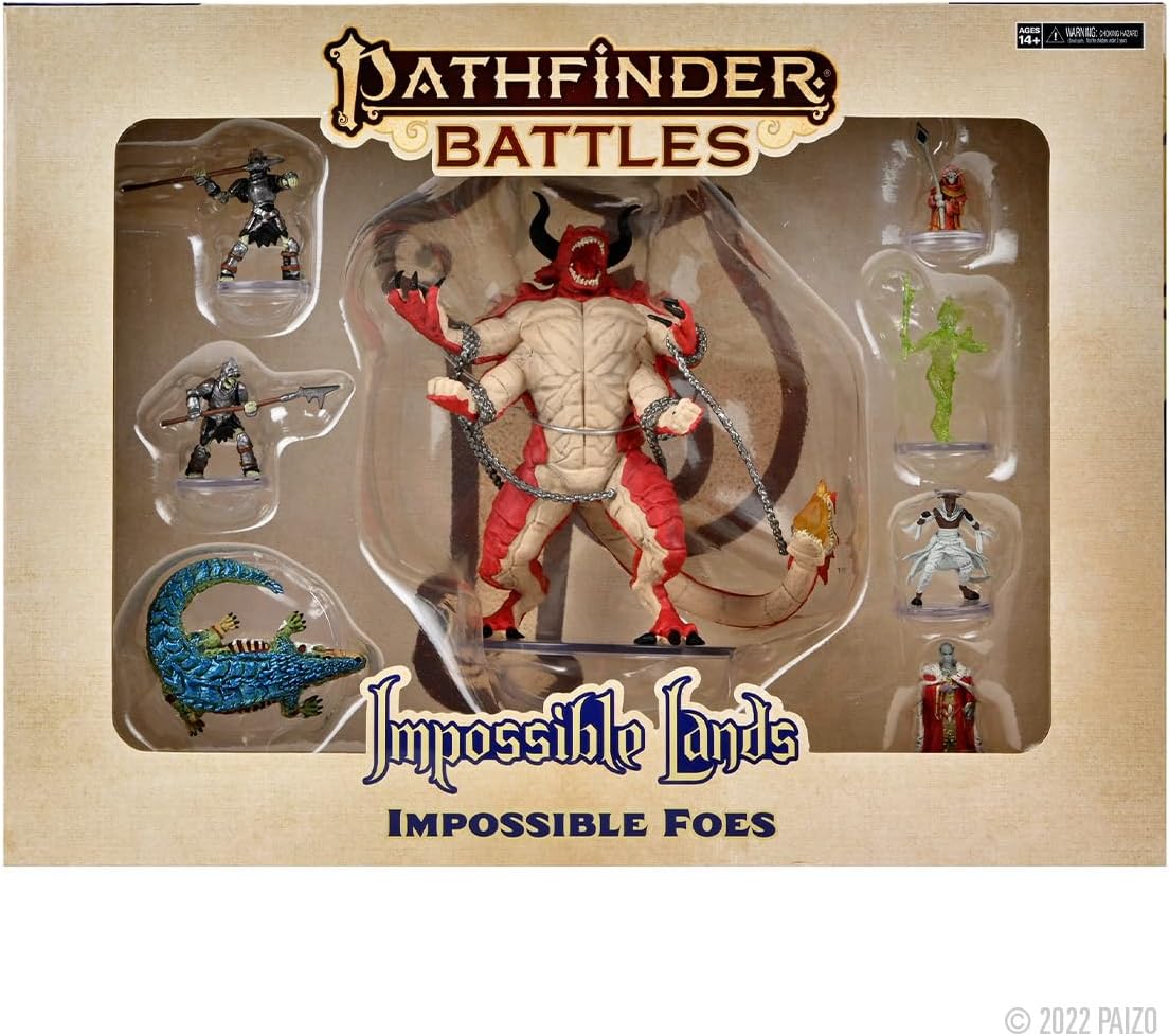 WizKids Pathfinder Battles: Impossible Lands - Impossible Foes Boxed Set