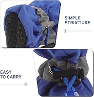 Vista 4 de Zapatos de perro para perros pequeños a medianos, botines de perro, protector de patas para pavimento caliente, botas de senderismo de nieve