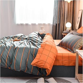 Amazon.co.jp: ベッドキルトセット, 3/4 個布団カバー寝具セット