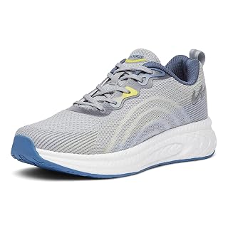 Campus Men's Hype PRO Running Shoes L.Gry/LMN - 6UK/India
