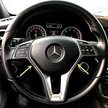 Steering Wheel Cover for Mercedes-Benz CLA CLS GLA GLK A B C E Class #C