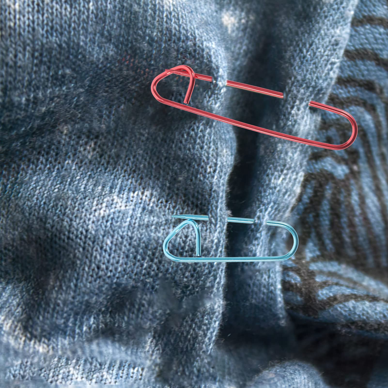 NUOBESTY 150stücke Sicherheitsnadeln Für Strickprojekte Farbige Stichmarker Zubehör Für Handarbeiten Langlebig Und Leicht Für Anfänger Und Profis