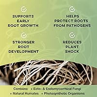 Vista 5 de Microbe Life Hydroponics PH21350 Spray foliar premium y inmersión de raíces estimula la producción de raíces, construye masa de raíces, 1 galón
