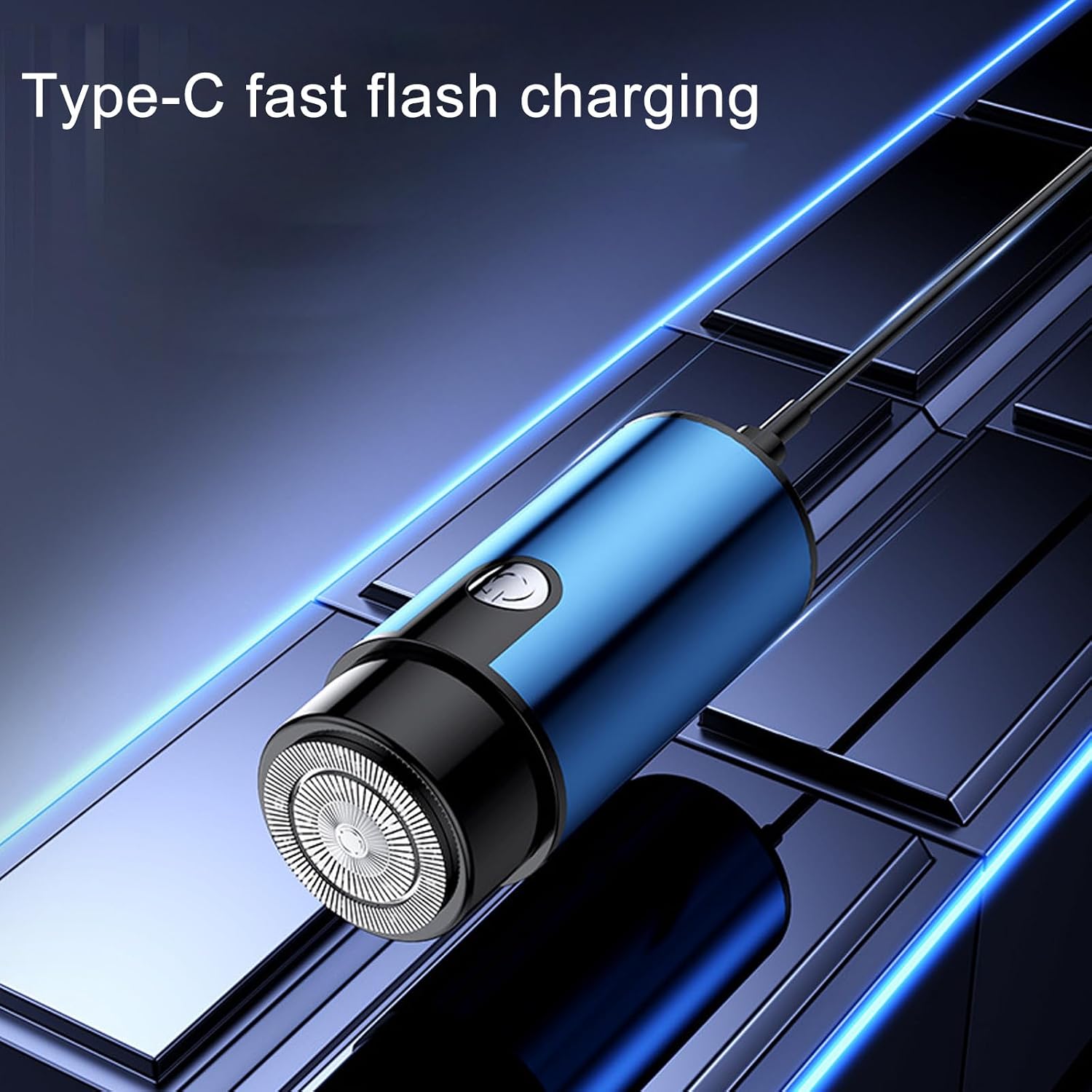 Small Rechargeable Men Shaver For Outdoor Grooming Wet And Dry Shaver Efficient Shaving Tool Rechargeable Travel Trimmer