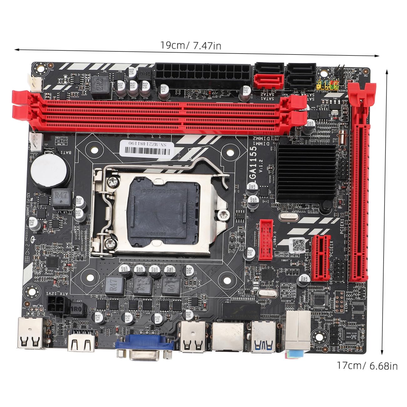 Płyta Główna Podwójna Płyta Główna Komputera Czarna Płytka Pcb