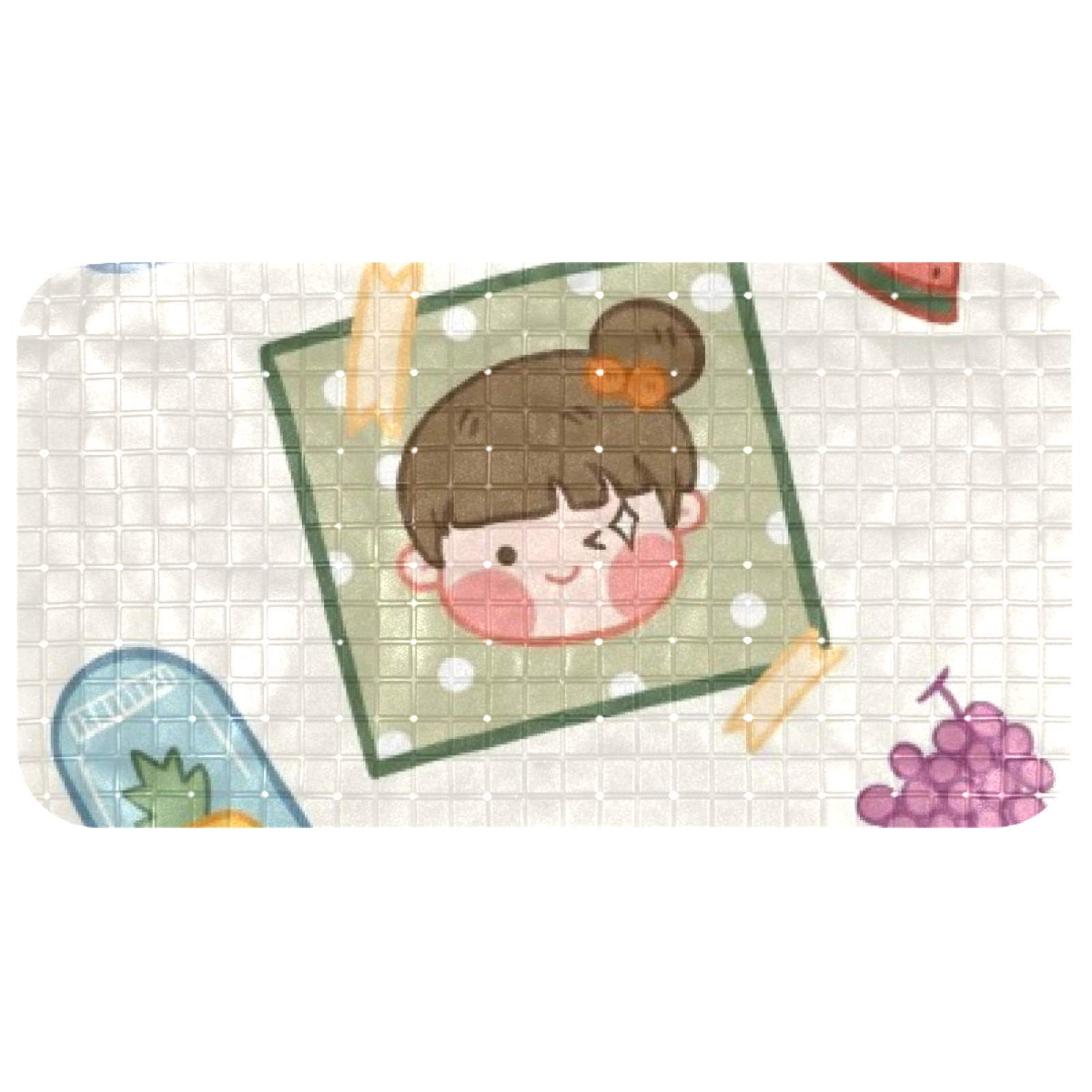 Tapis de bain pour bébés Bennigiry en PVC écologique premium