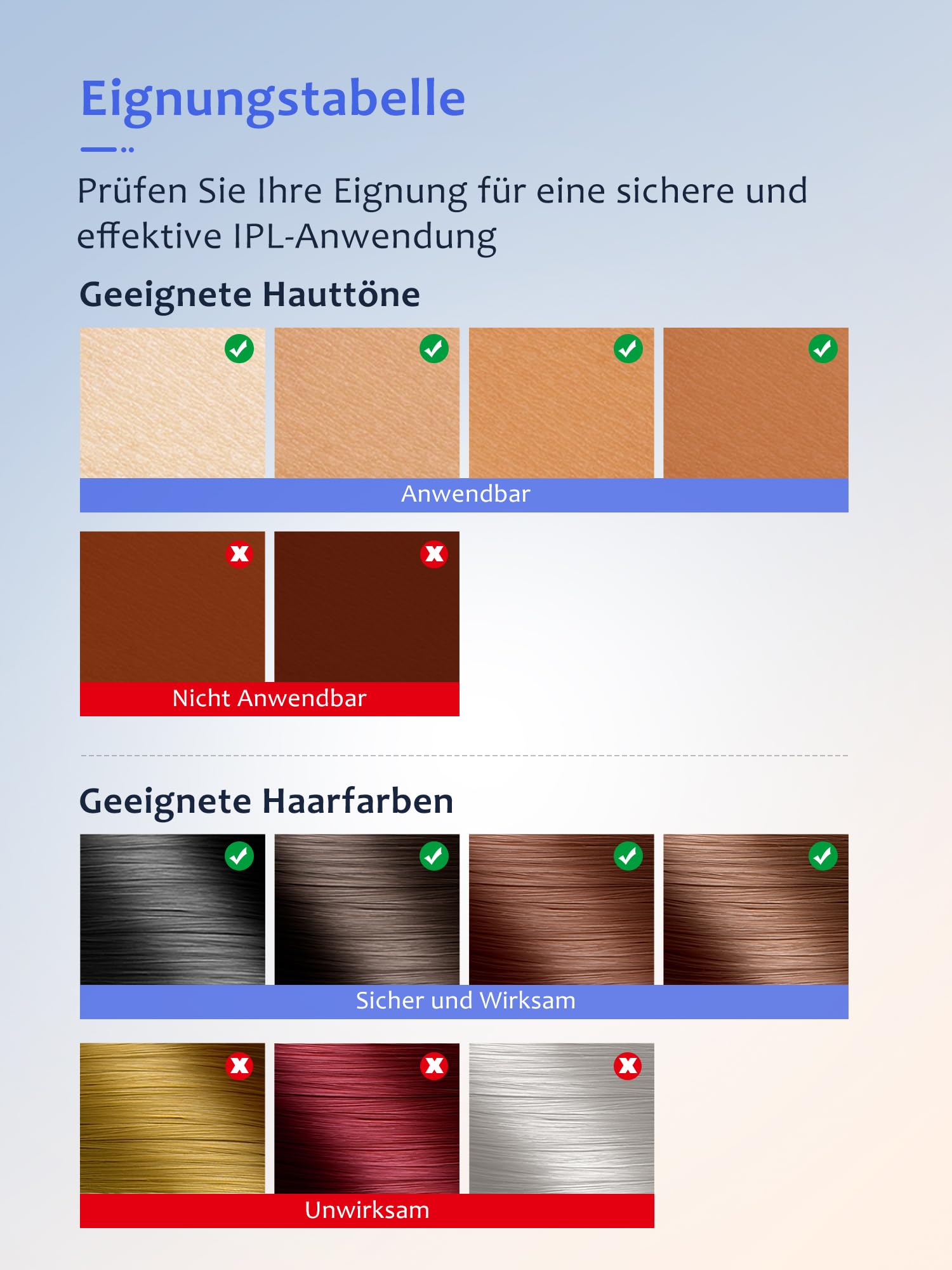 IPL Haarentfernungsgerät mit Kühlfunktion MAX 19.8J 999.900 Lichtimpulse 9 Energiestufen Weiß