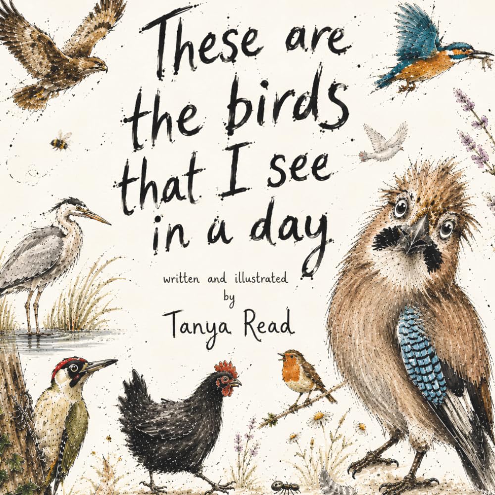 These Are the Birds That I See in a Day: A Gentle Rhyming Story About Birds, Nature and Noticing the World Around Us (The Noticing Nature Books)