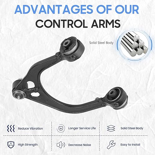 Miniatura 3 de RWD Front Control Arms wBall Joints Sway Bars Tie Rods Suspension Kit for 2011-2017 Dodge Challenger Charger Chrysler 300 RWD (14pc set)