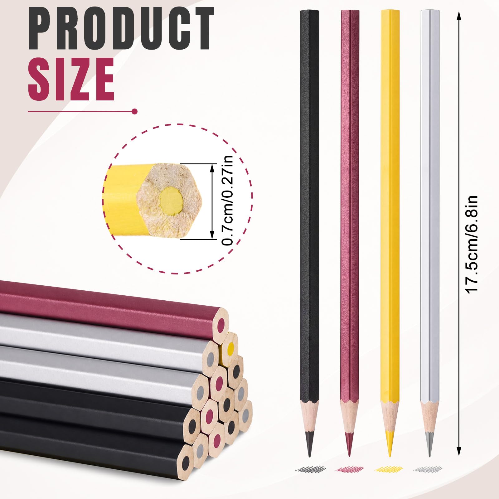 Colorful Welders Pencils - 24 Pack -2