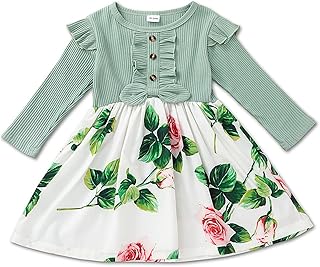 green color dress for baby girl