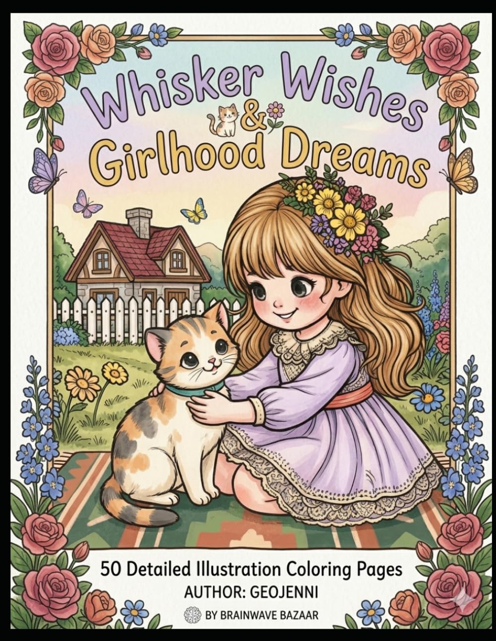 Whisker Wishes & Girlhood Dreams" Girls Featuring Cute Kittens and Their Best Friends