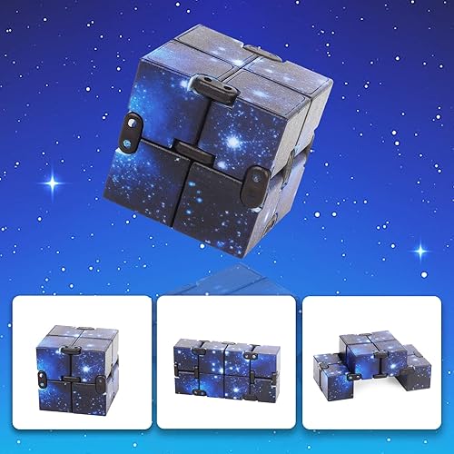 Miniatura 2 de Fidget Infinity Cool Cube Toys juguete para ansiedad de mano, cubos mágicos, cosas geniales, artículos únicos, regalos de cumpleaños, niños, niñas,