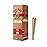 ZIG-ZAG Pre Rolled Cones 1 1/4 Size (100 Pack) Unbleached - Slow Burning Pre Rolled Cones with Tips & Packing Tubes Included - Bulk Pack