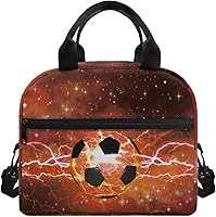 Vista 11 de doginthehole Bolsa de almuerzo colorida de mariposa para mujer, organizador para la escuela, trabajo, picnic, bolsa de almuerzo reutilizable