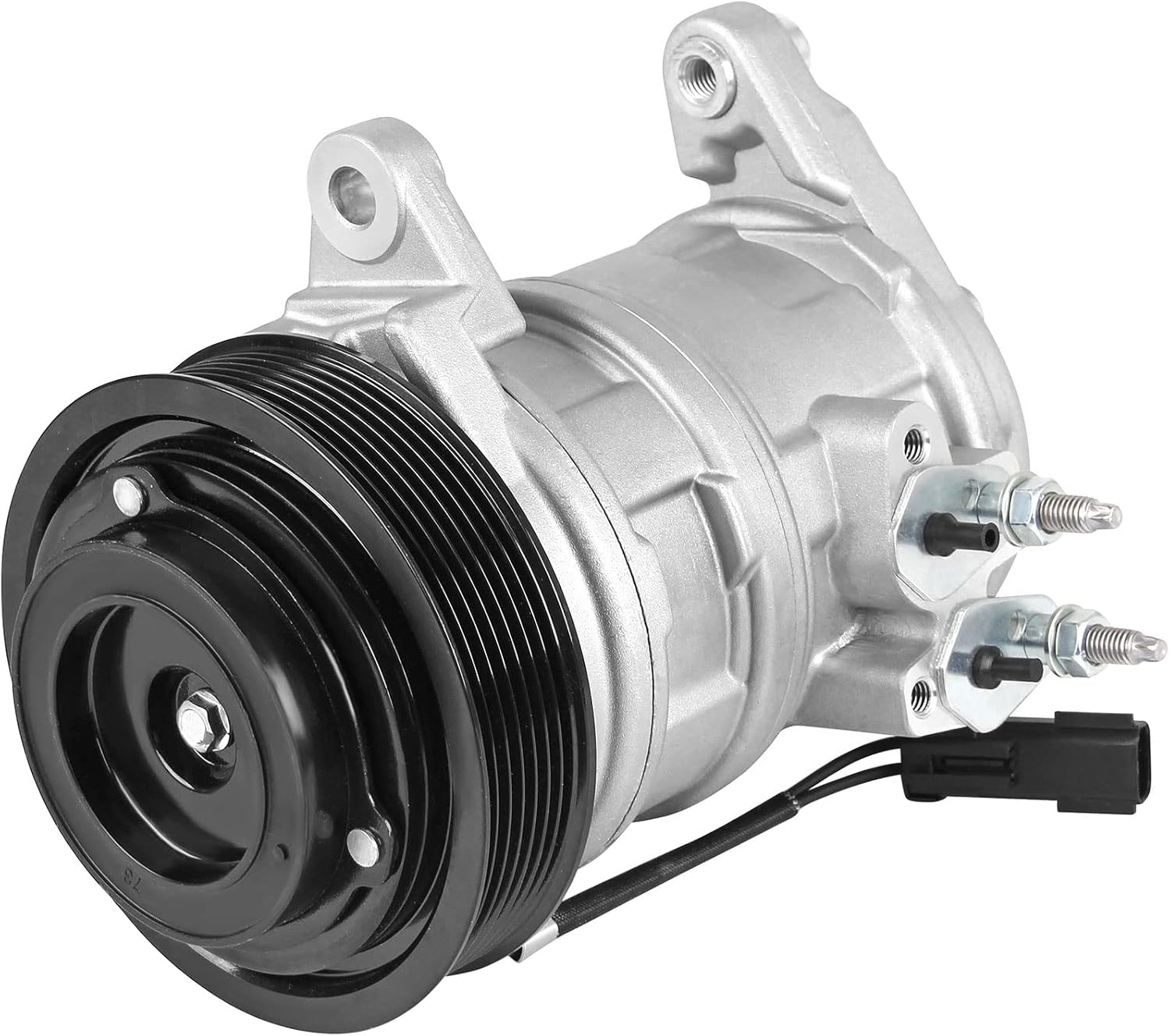A/C Compressor with Clutch Compatible with 2003-2008 Do-dge Ram 1500 2500 3500 Trucks & 2004-2006 Do-dge Durango w/ 5.7L HEMI V8