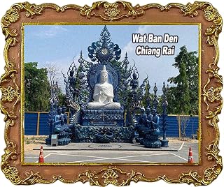 Wat Ban Den Chiang Rai Thailand Refrigerator Magnets Travel Souvenir Fridge Decoration Magnet