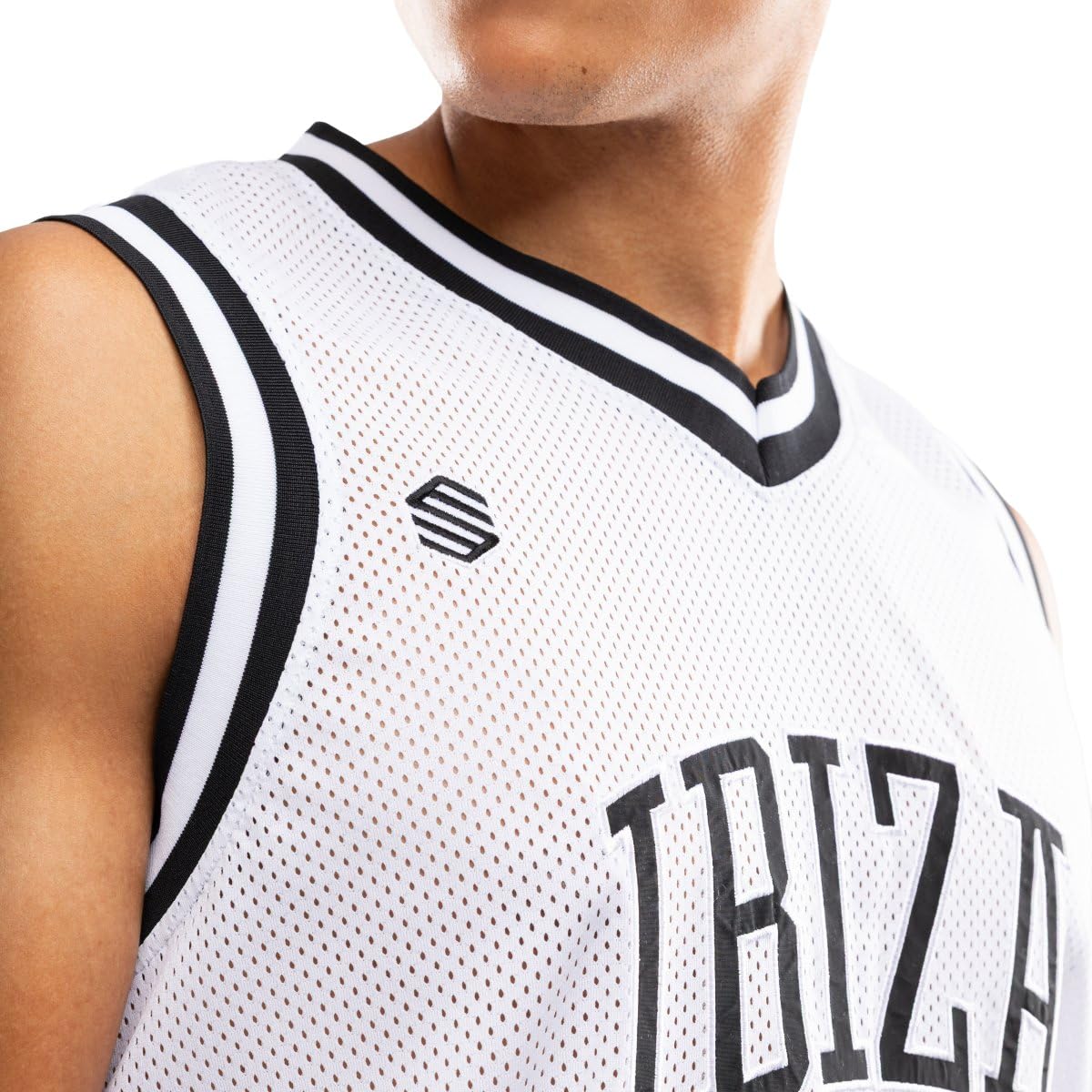 SIROKO Camiseta Baloncesto Ibiza Lifestyle IBZ Pedrera White Blanco