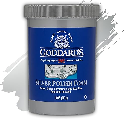Del Norte lab-goddards 654709Goddard de Shine larga plata Espuma 18oz Azul