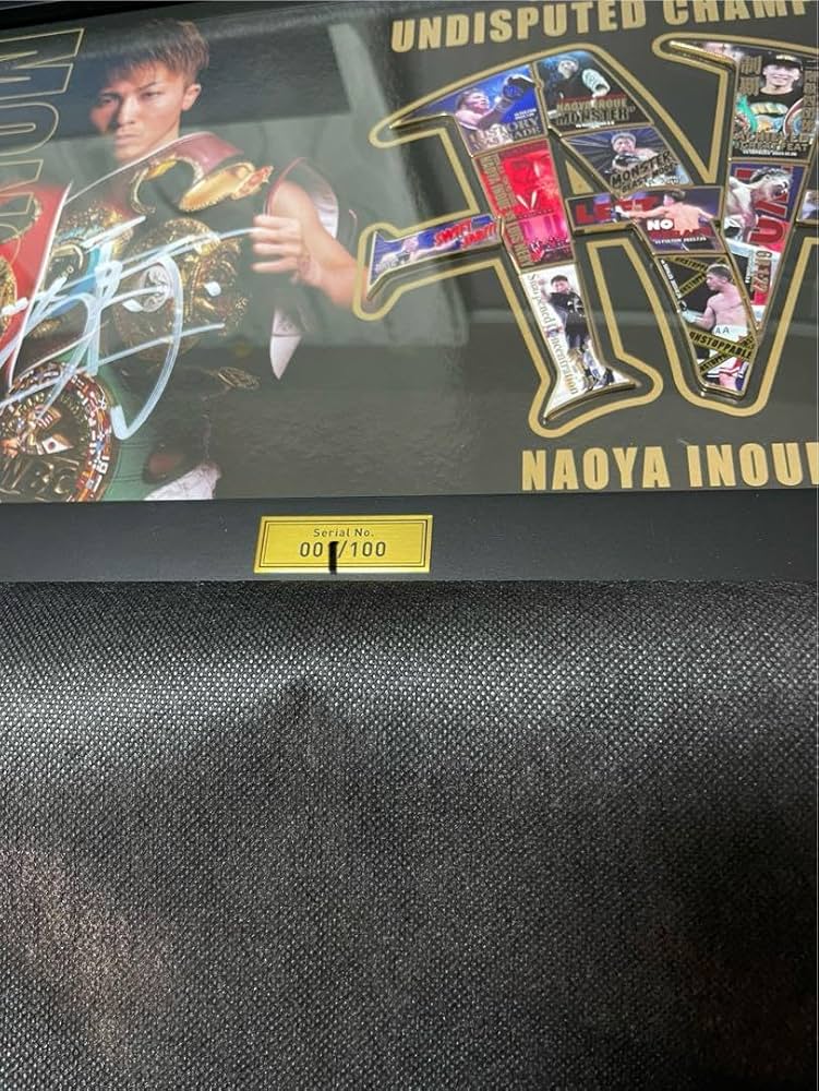 井上尚弥ピンズ直筆サイン限定版