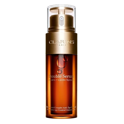 Clarins Double Serum Anti-Aging Visibly Firms, Smoothes and Boosts Radiance in Just 7 Days* 21 Plant Ingredients, Including Turmeric All Skin